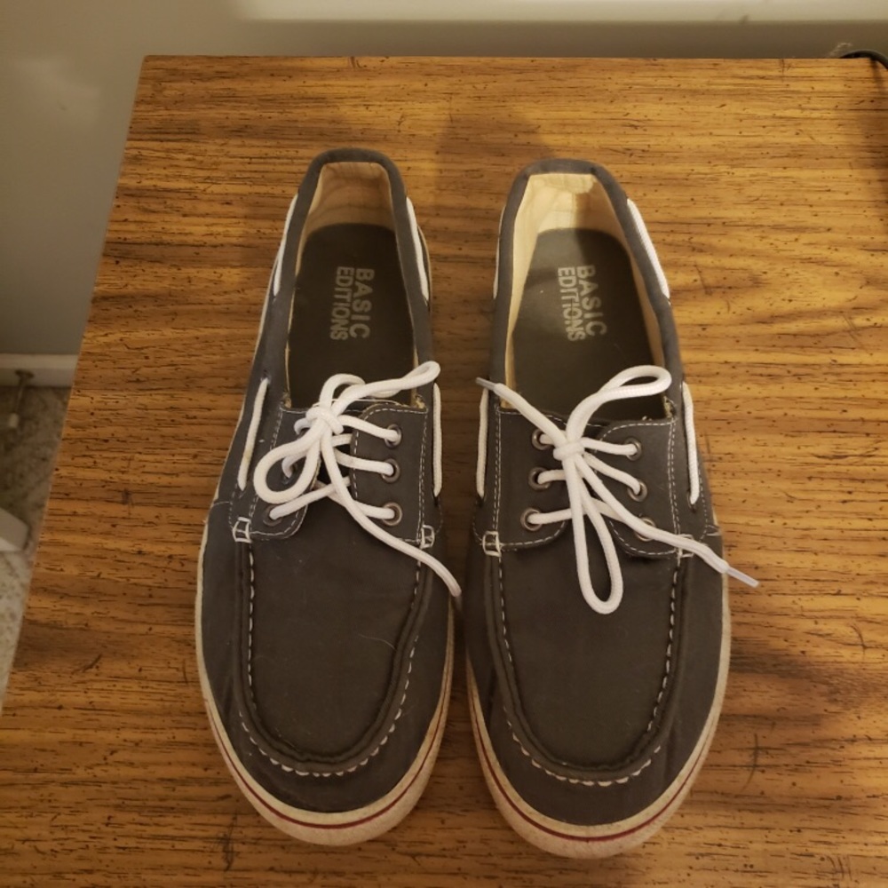 Grey shoes